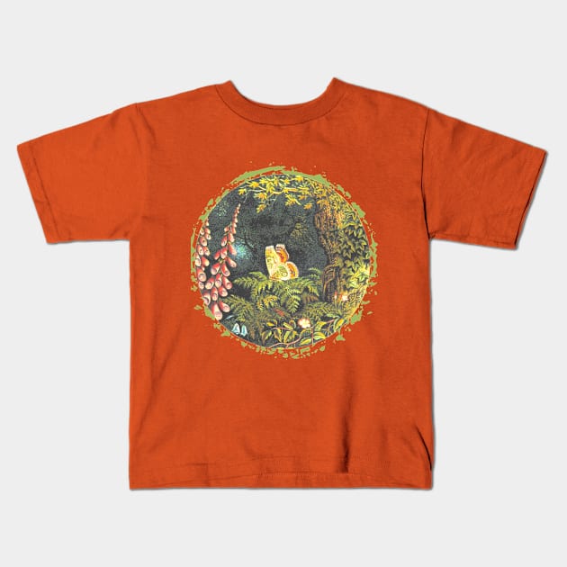 Fairy Mary's Dream Butterfly Kids T-Shirt by Artsy Y'all